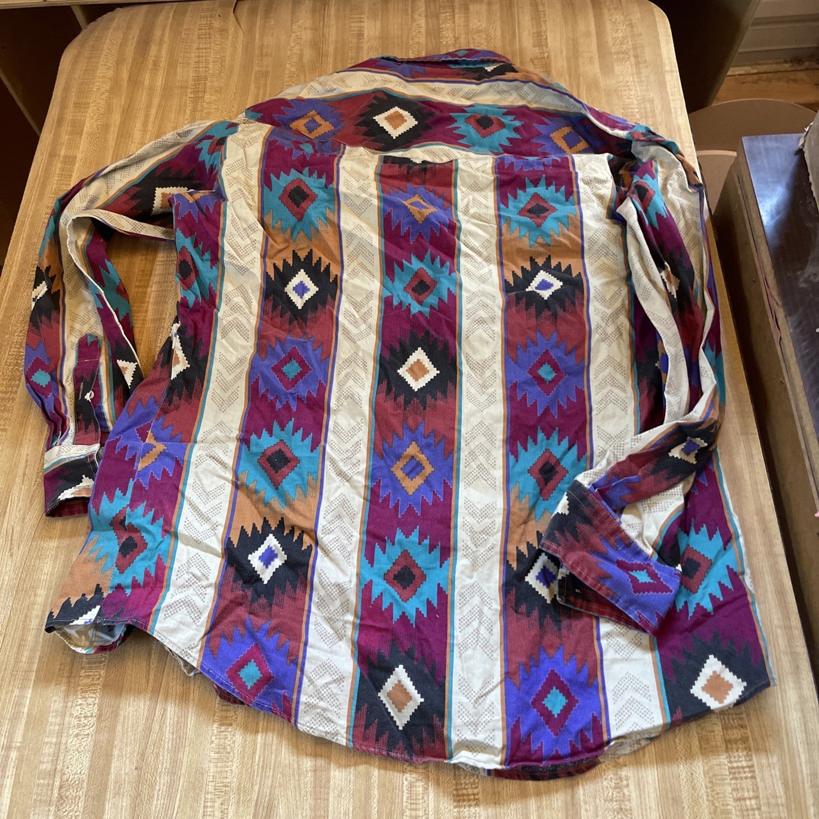 Roper Brushpopper XL Aztec Southwestern Print