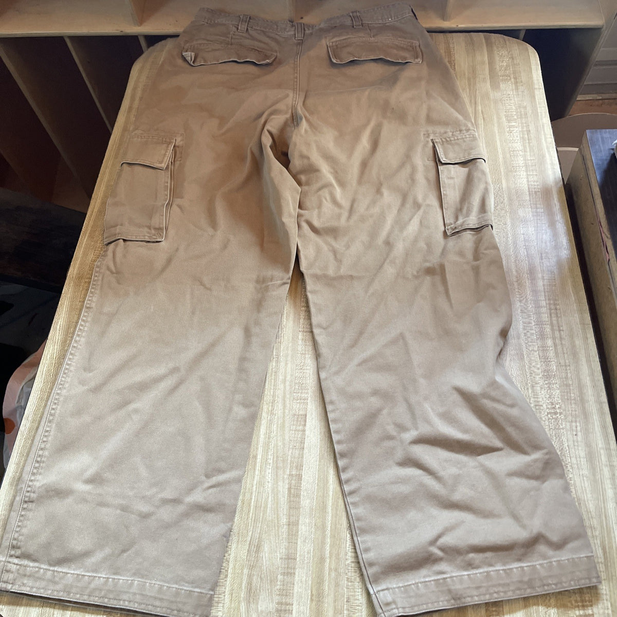 Lee Dungarees Cargo Pants 34/30 Tag Says 34/32 Wide Leg