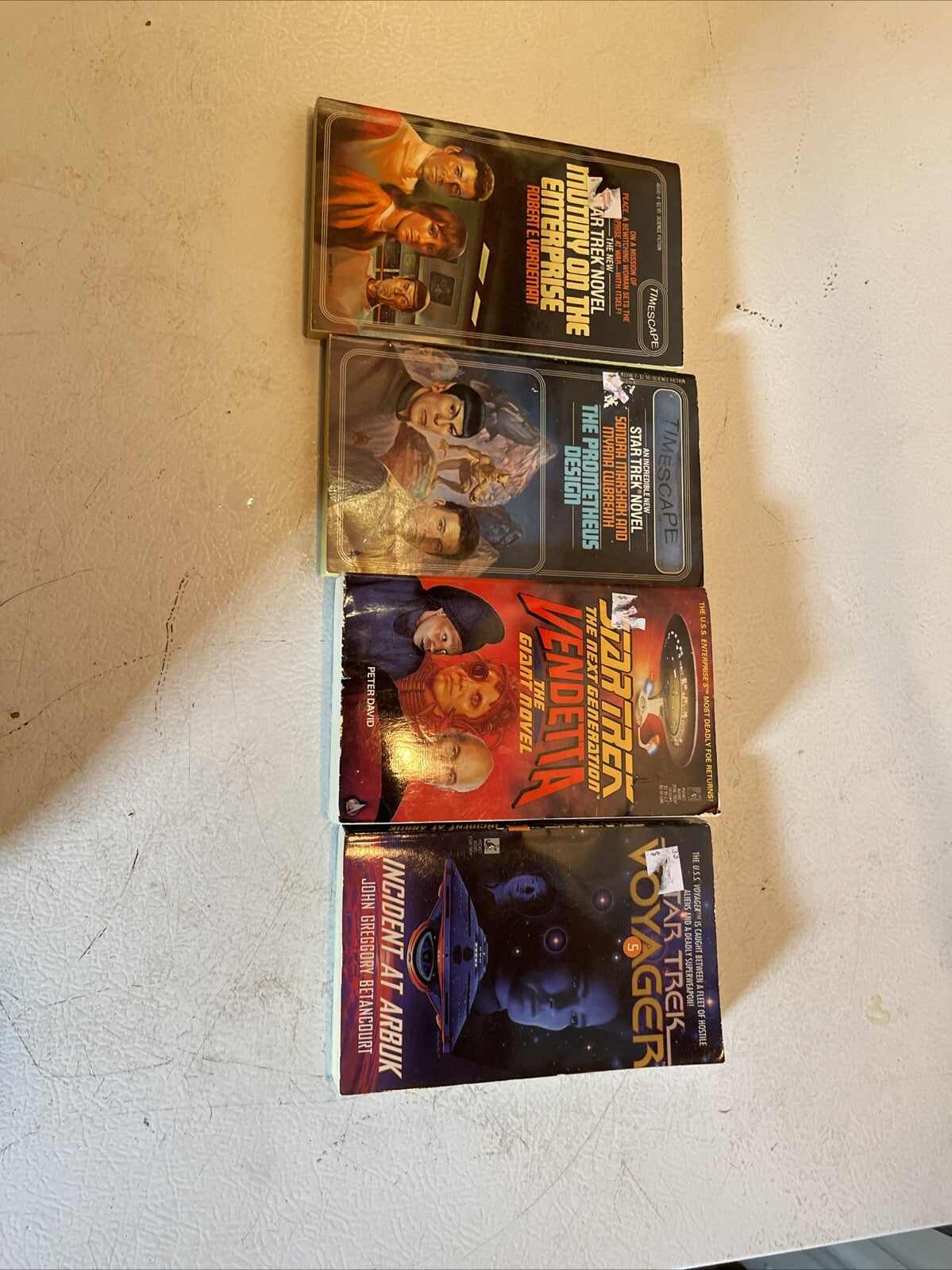Massive Star Trek Book Lot