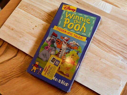 Disney’s Winnie The Pooh Tigger-ific Tales Friendship VHS Video Tape