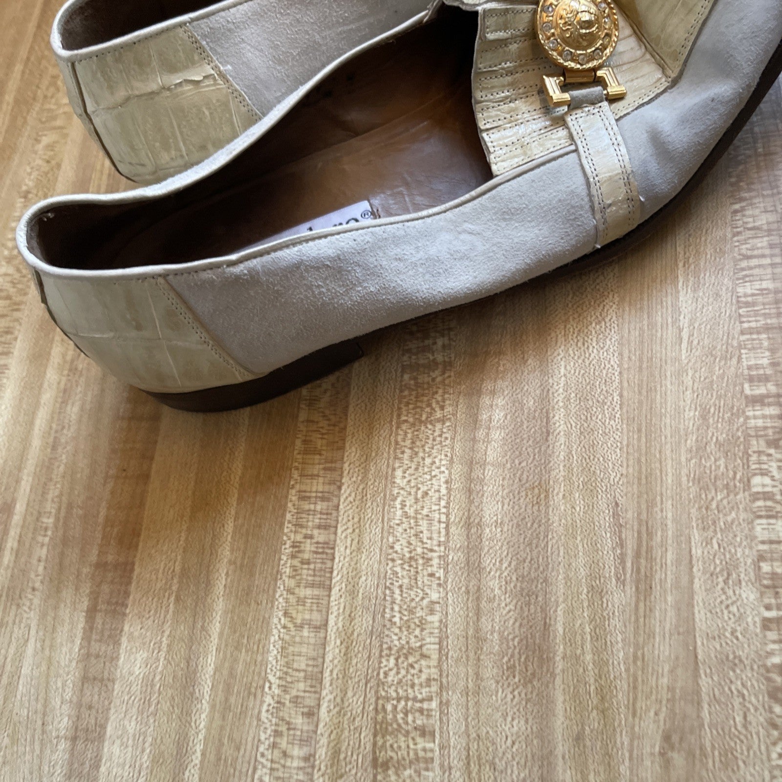 belvedere florence men's shoes 11 Genuine Crocodile