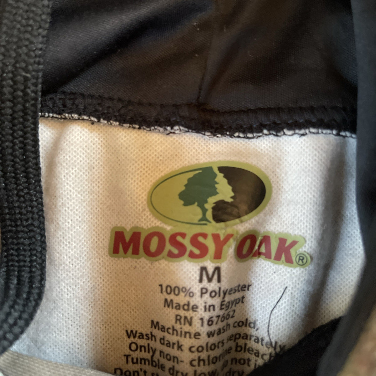 Mossy Oak Woodland Camo Hoodie Medium 