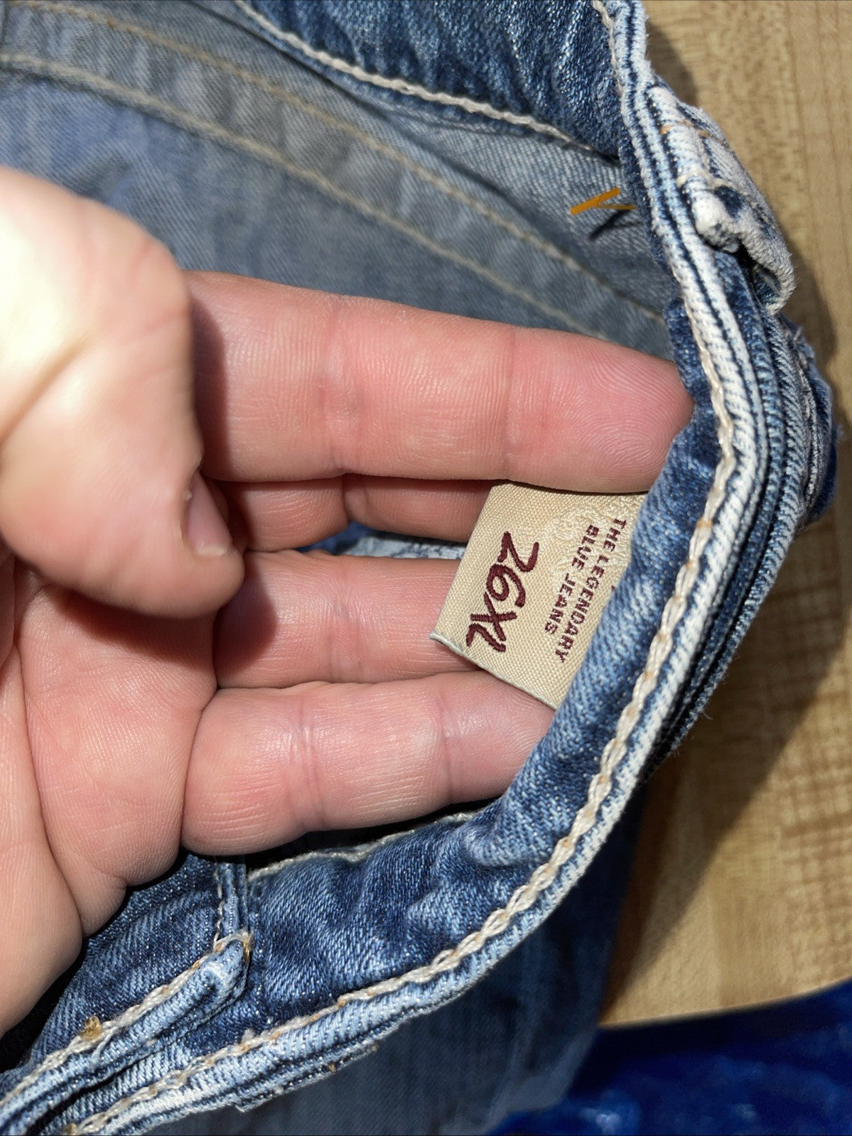 big star sweet ultra low rise jeans 26XL