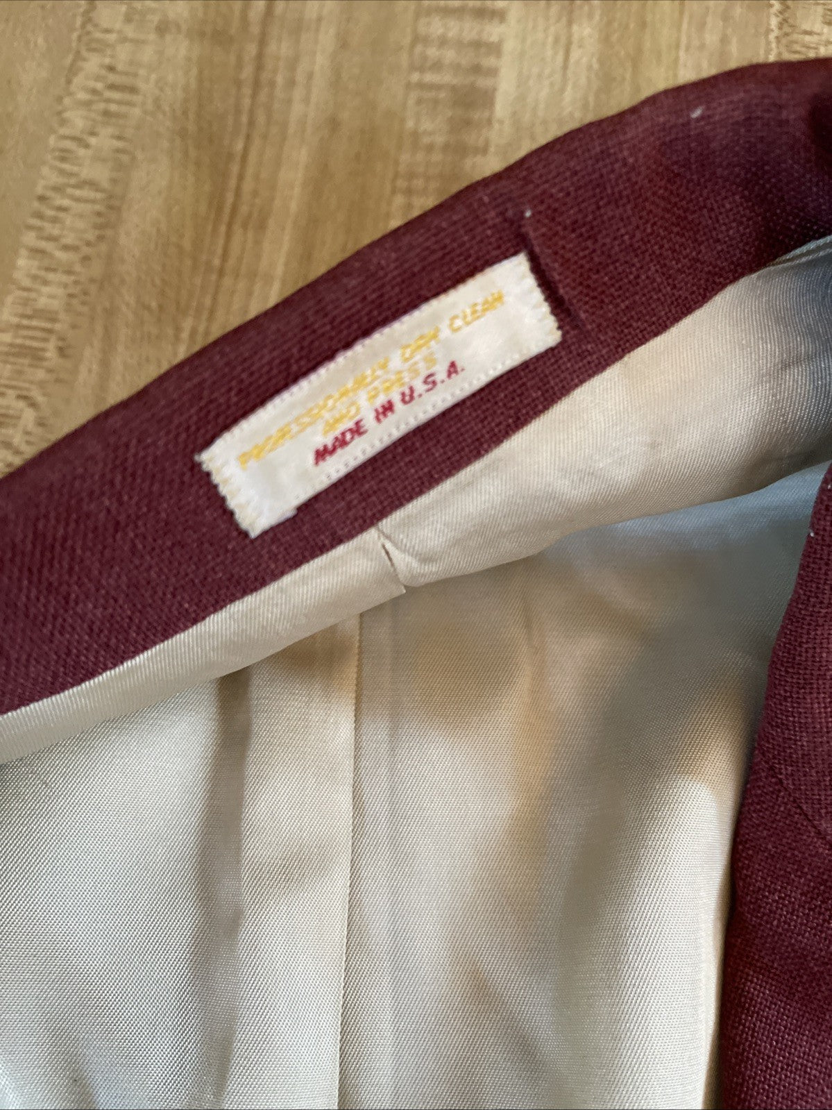 Vintage Di Benedetto Blazer Made In USA Has Stains