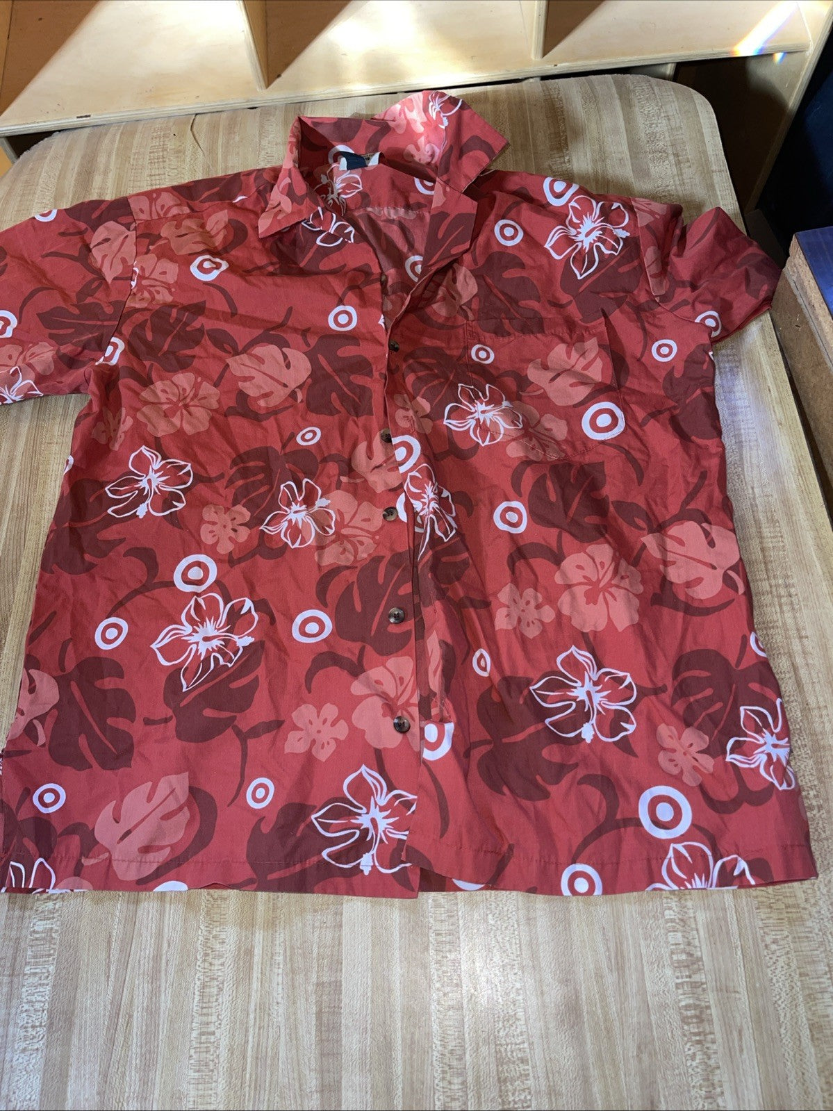 tori richard hawaiian shirt medium