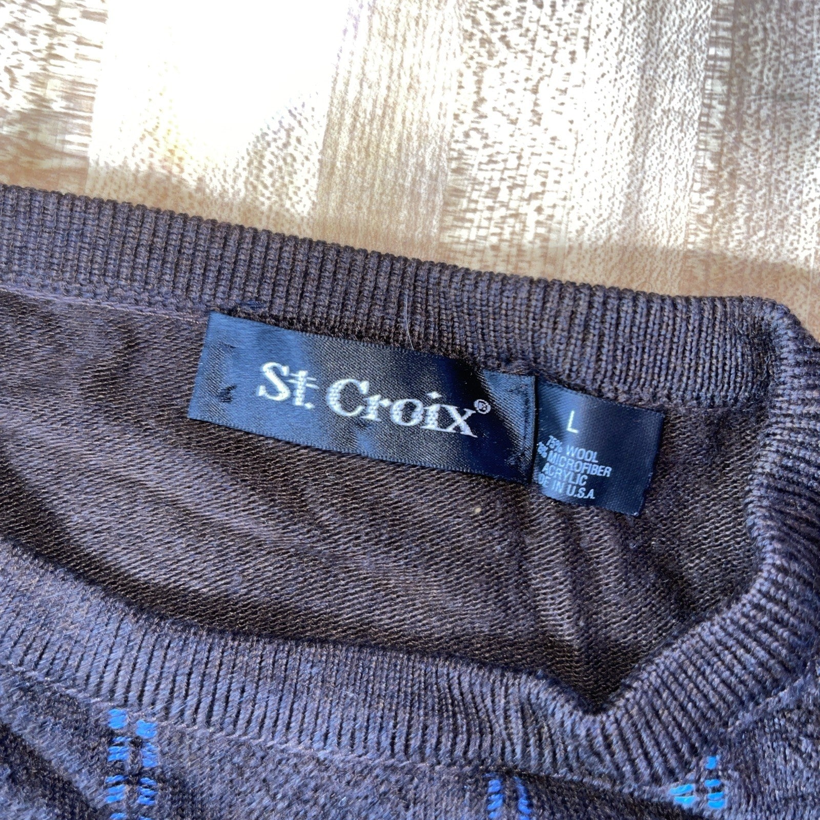 St Croix Sweater Large 