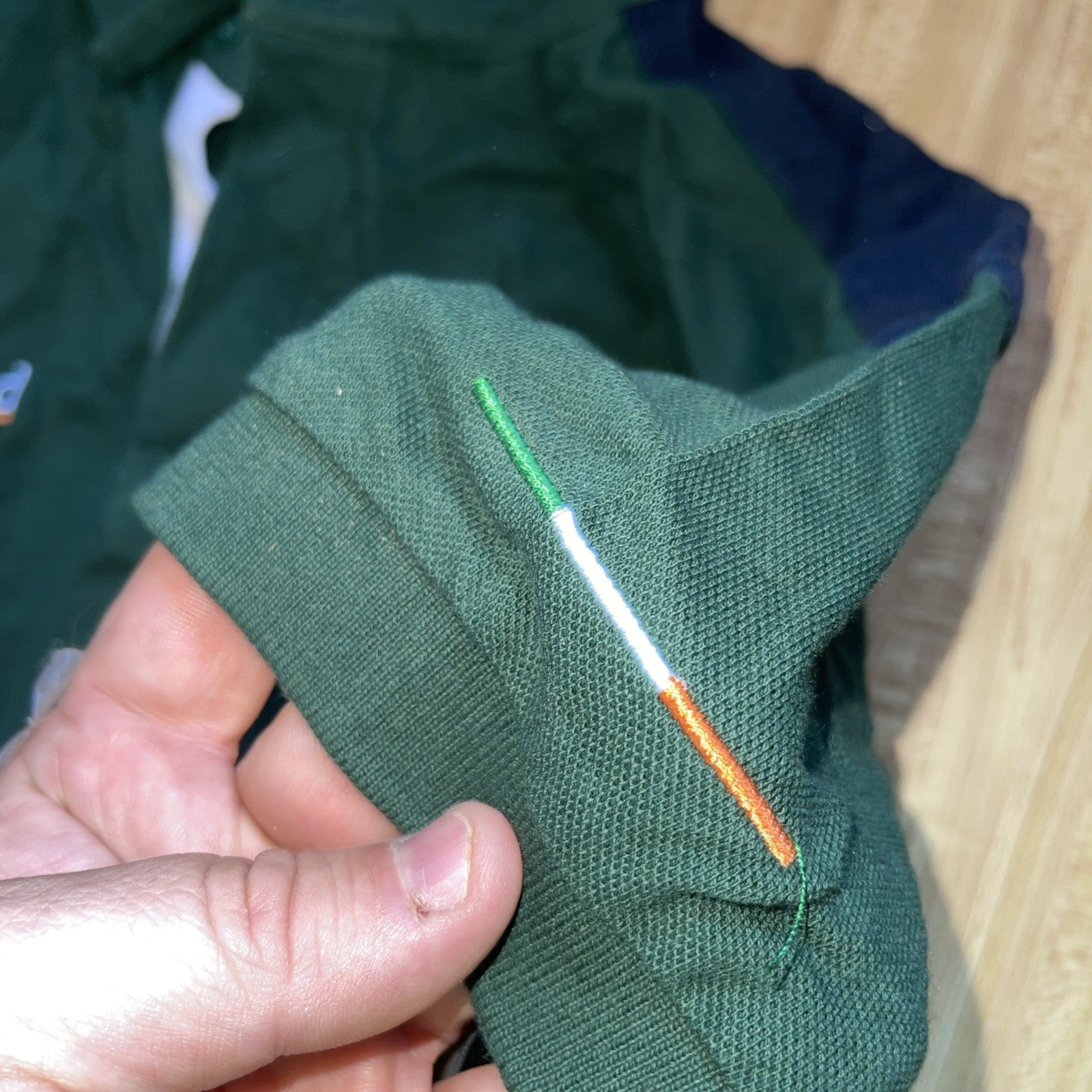 Retro Irish Ireland Polo Large 