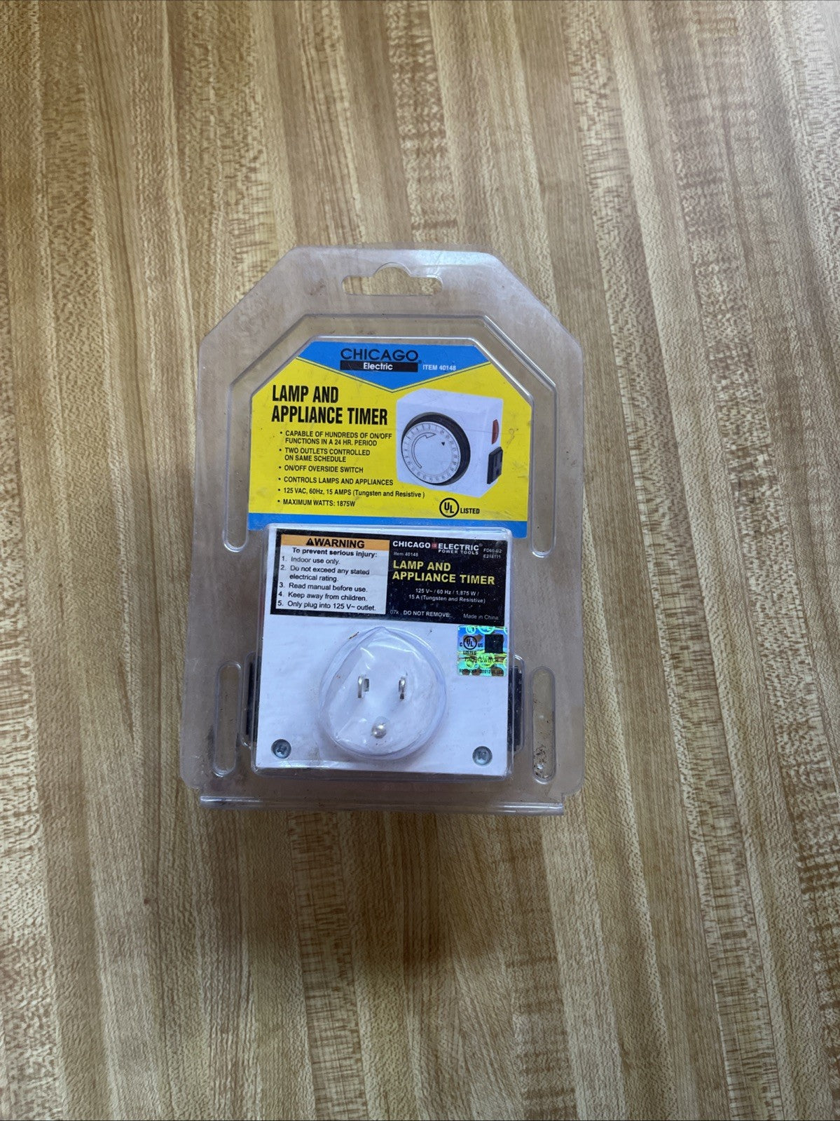 Chicago Lamp And Appliance Timer 