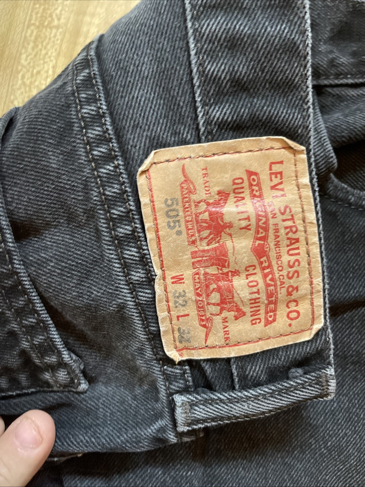 Levi’s 505 32/30 Tag Says 32/32