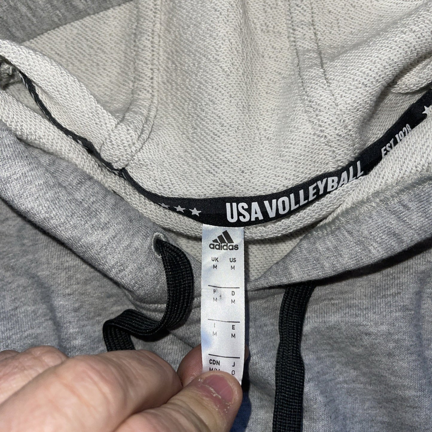 Adidas USA Volleyball Hoodie Medium 