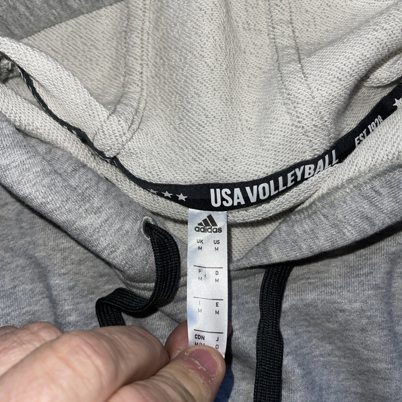 Adidas USA Volleyball Hoodie Medium 