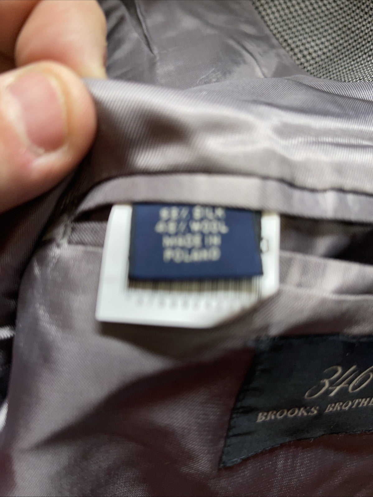 Brooks Brothers 346 Silk Blend Blazer 