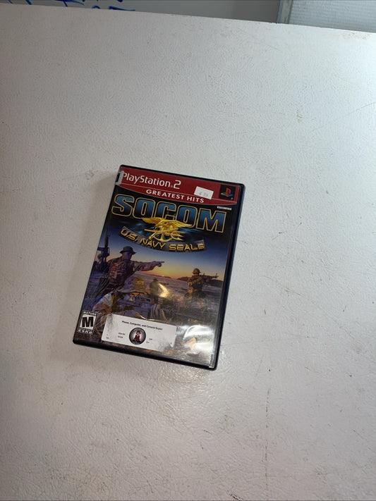 socom us navy seals ps2 CIB