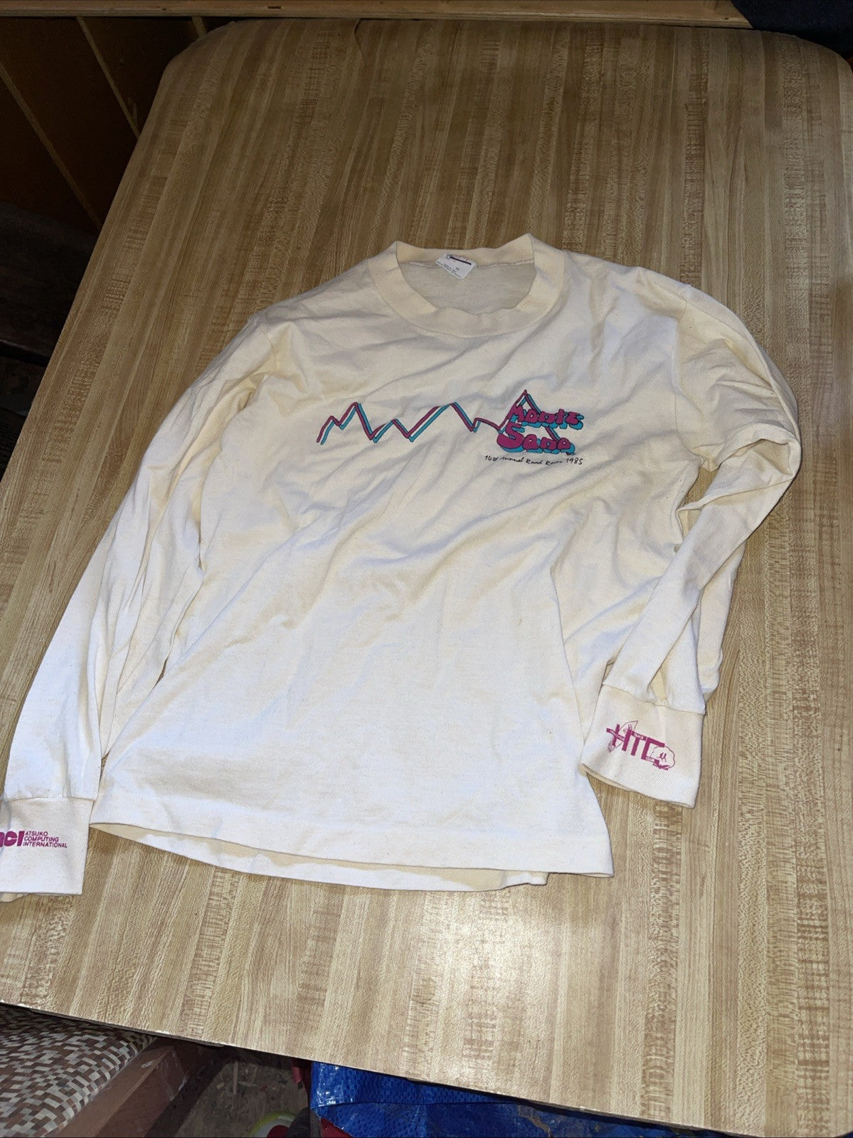 Vintage Hef T T Shirt Long Sleeve 1985 Medium 