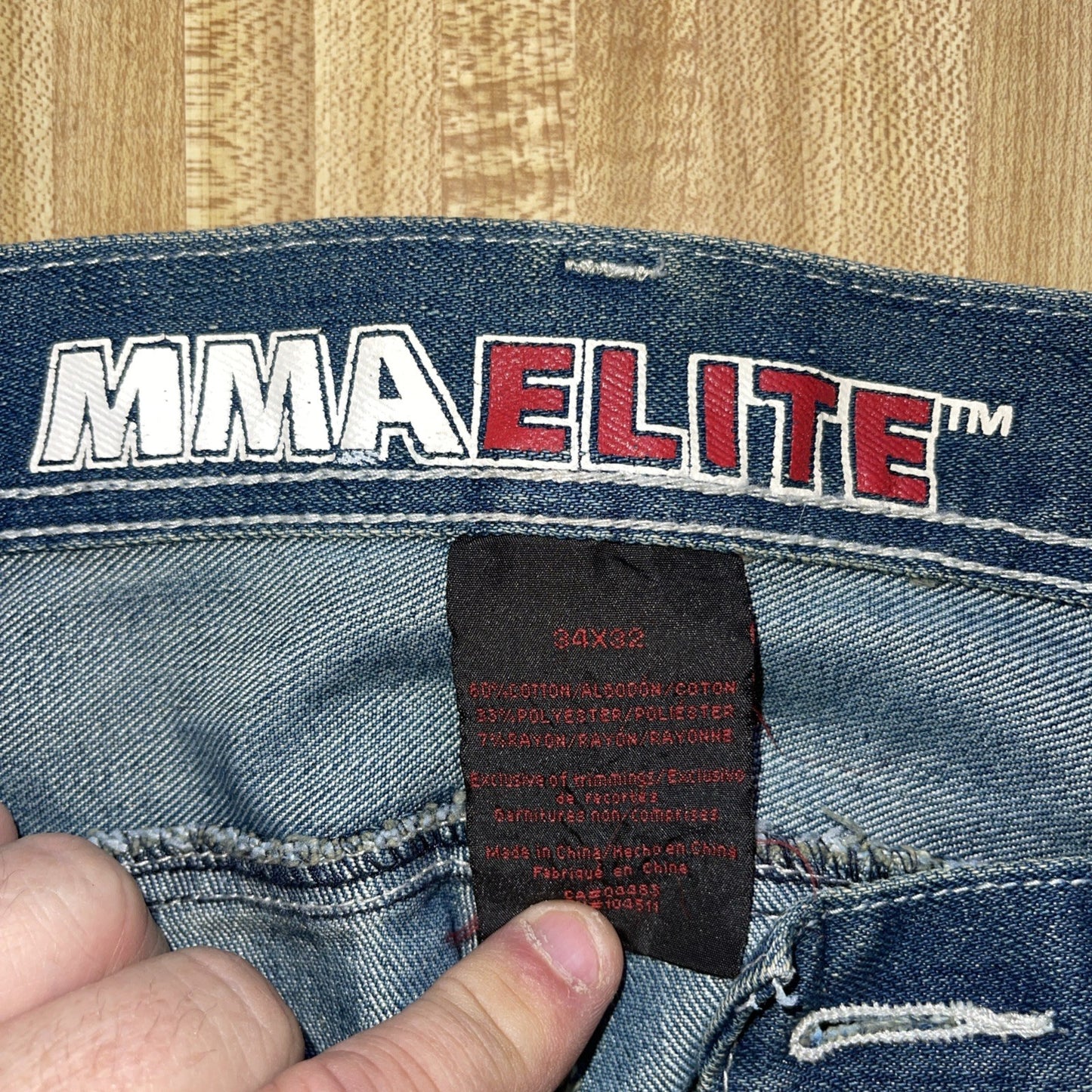MMA Elite Low Bootcut Jeans 34/32