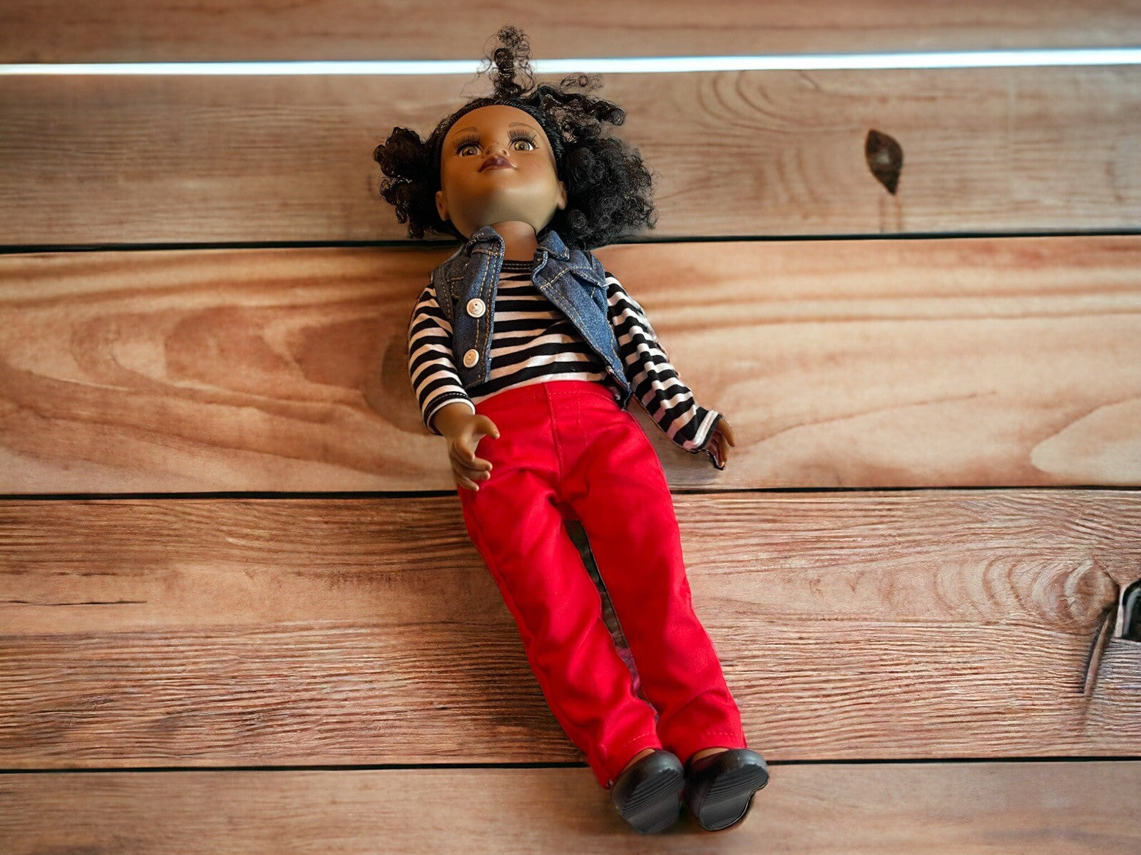 Geoffrey Black Girl Doll