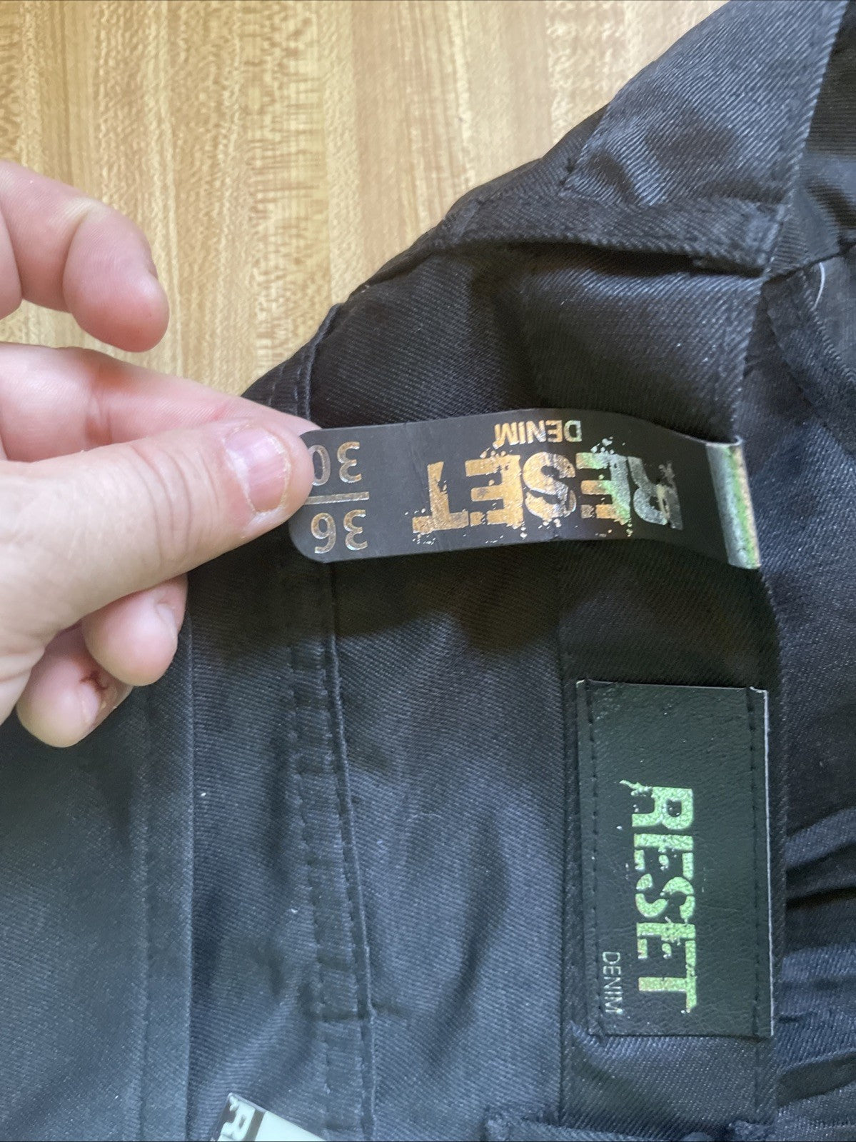 Deadstock New Old Stock Reset Denim Jeans 36/30