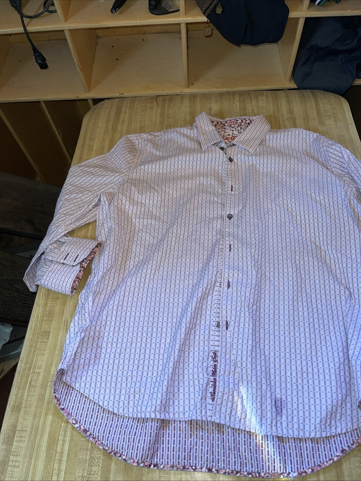 Robert Graham Long Sleeve Button Up 3XL 