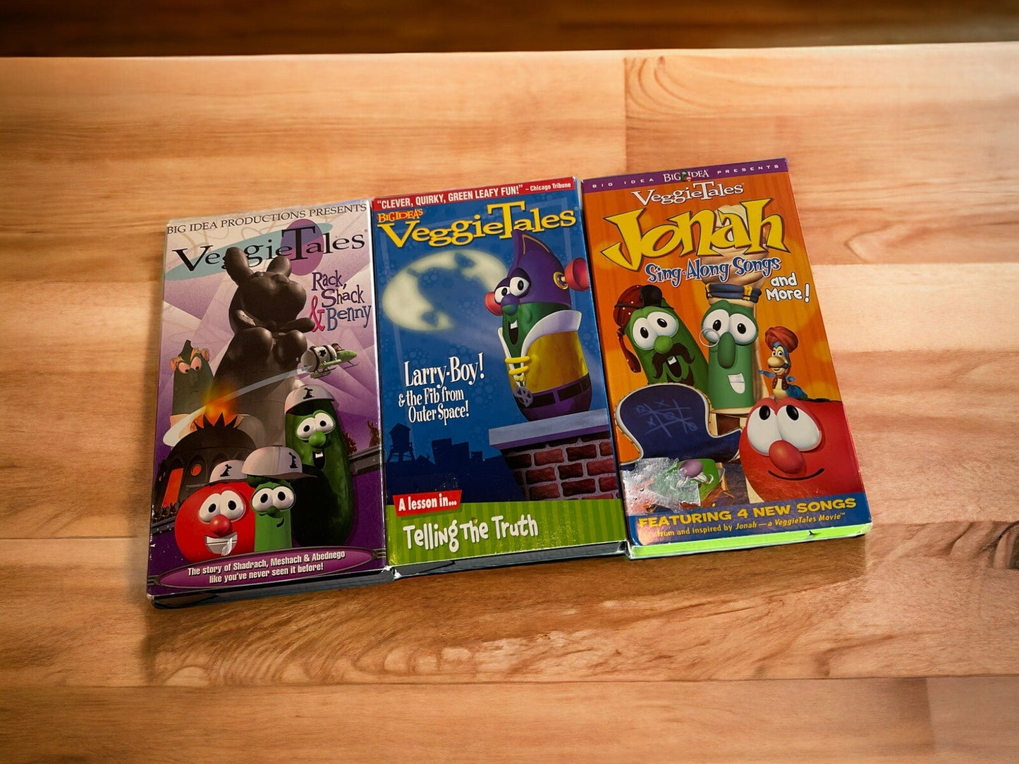 Veggietales And Other Big Idea VHS Lot