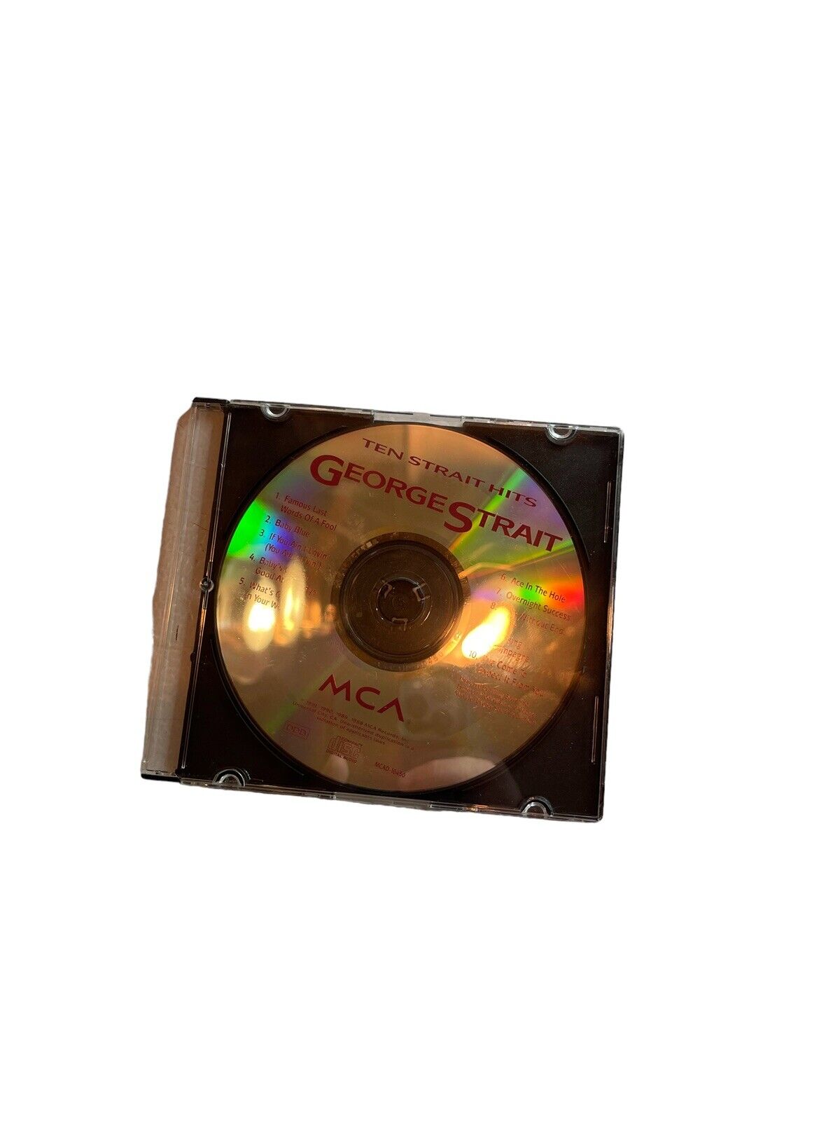 George Strait Ten Strait Hits Cd