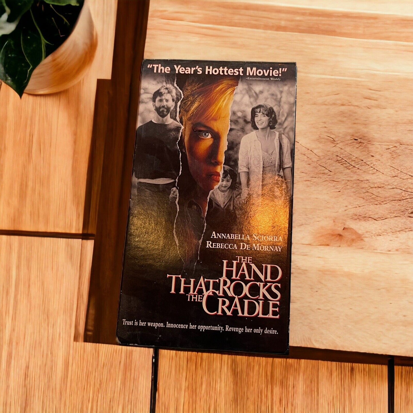 The Hand That Rocks the Cradle (VHS, 1992) Rebecca De Mornay, Annabella Sciorra