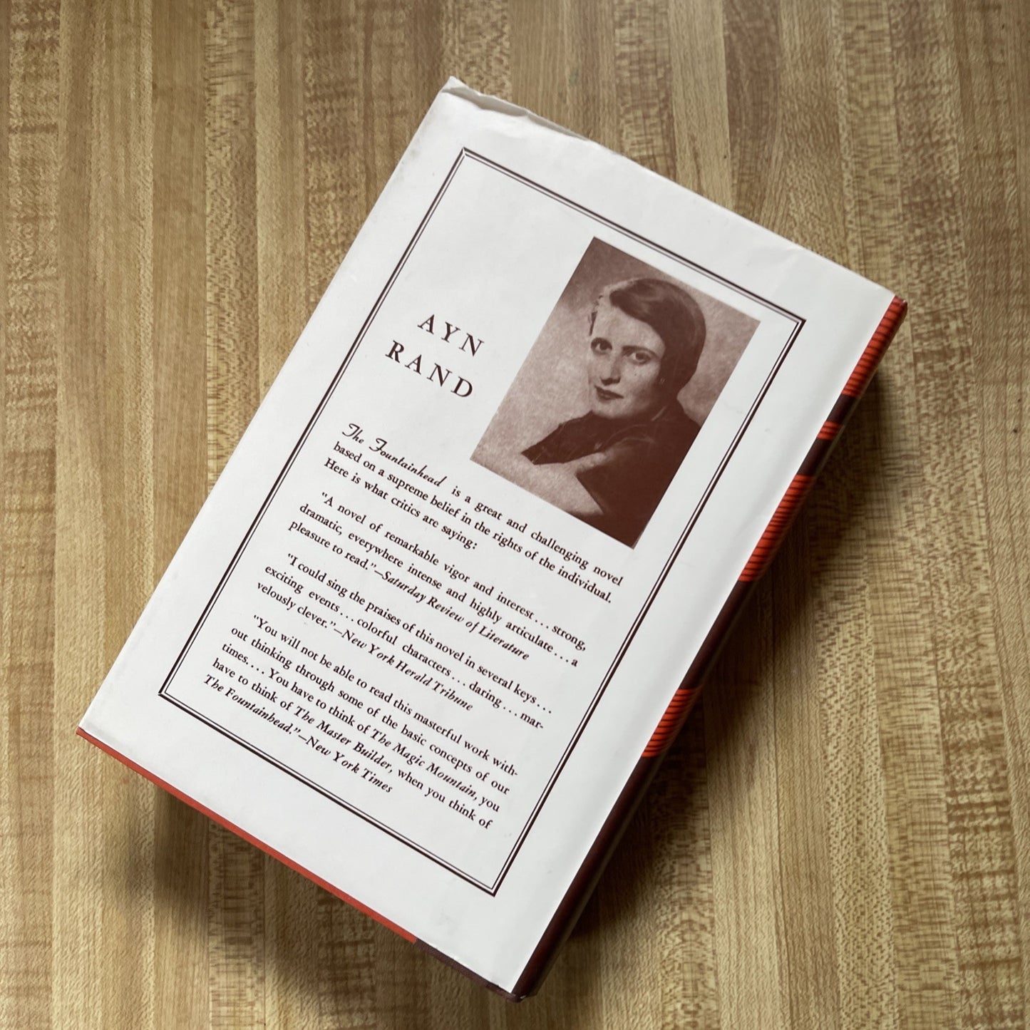 The Fountainhead Ayn Rand Hardcover 