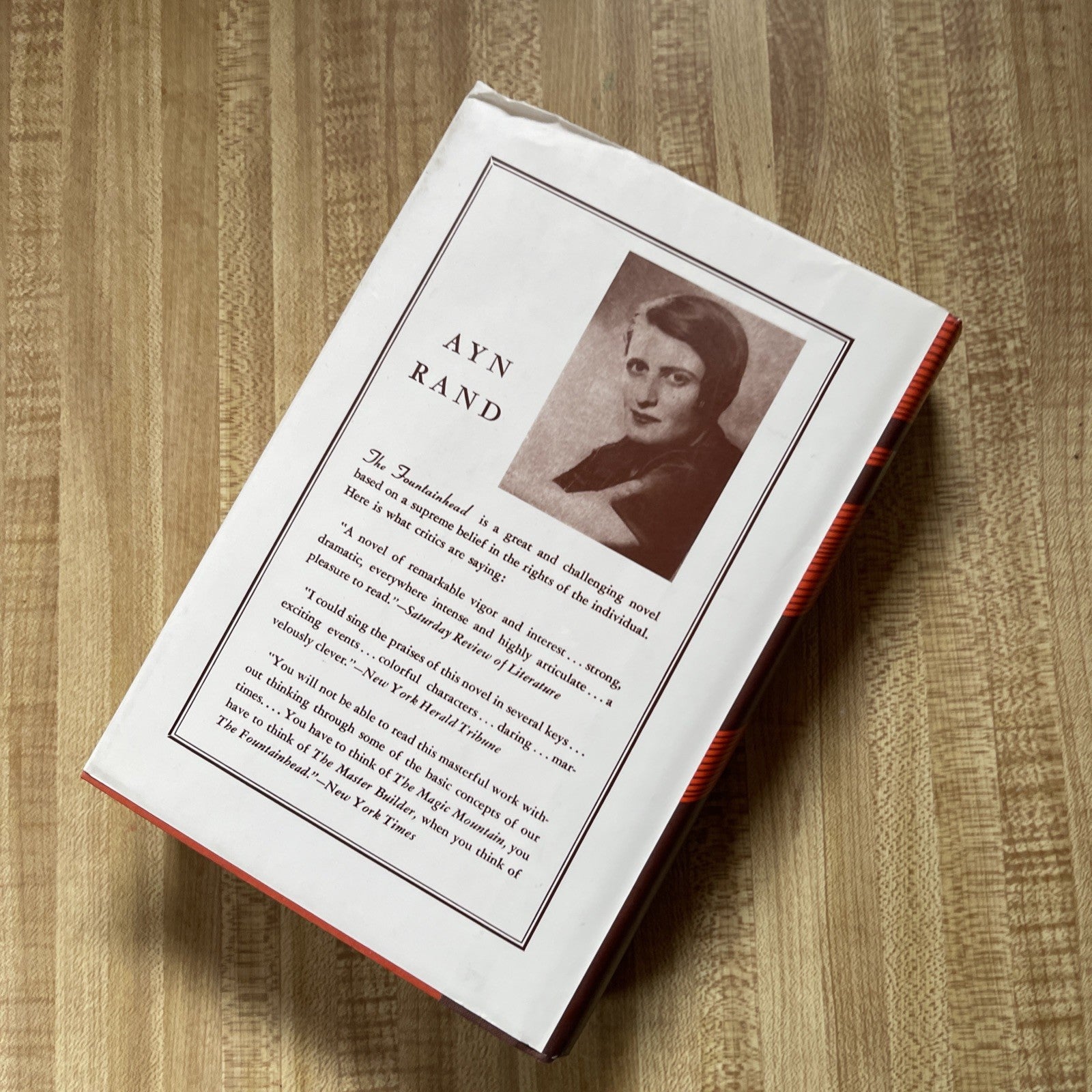 The Fountainhead Ayn Rand Hardcover 