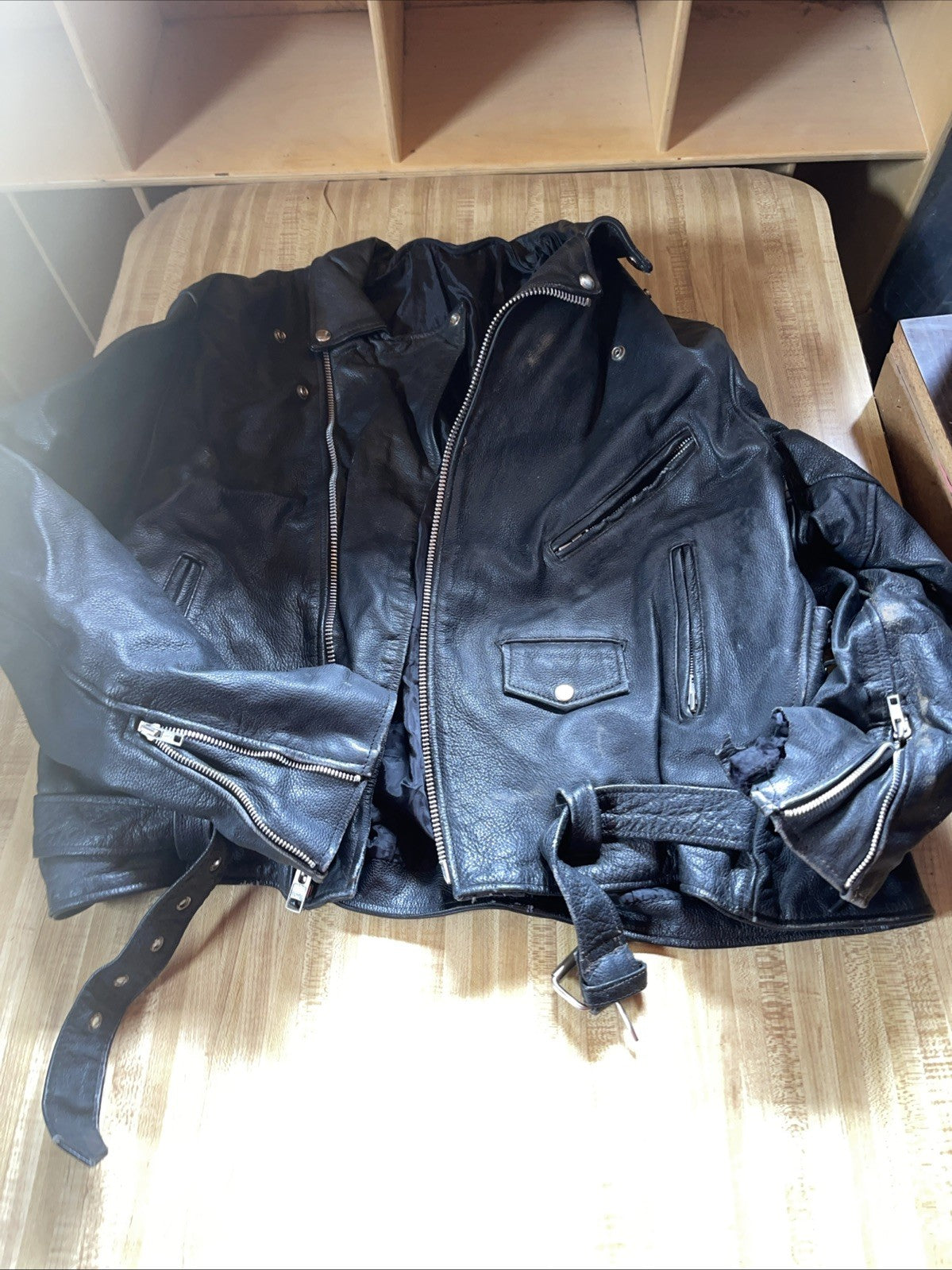 Vintage Biker Jacket 54