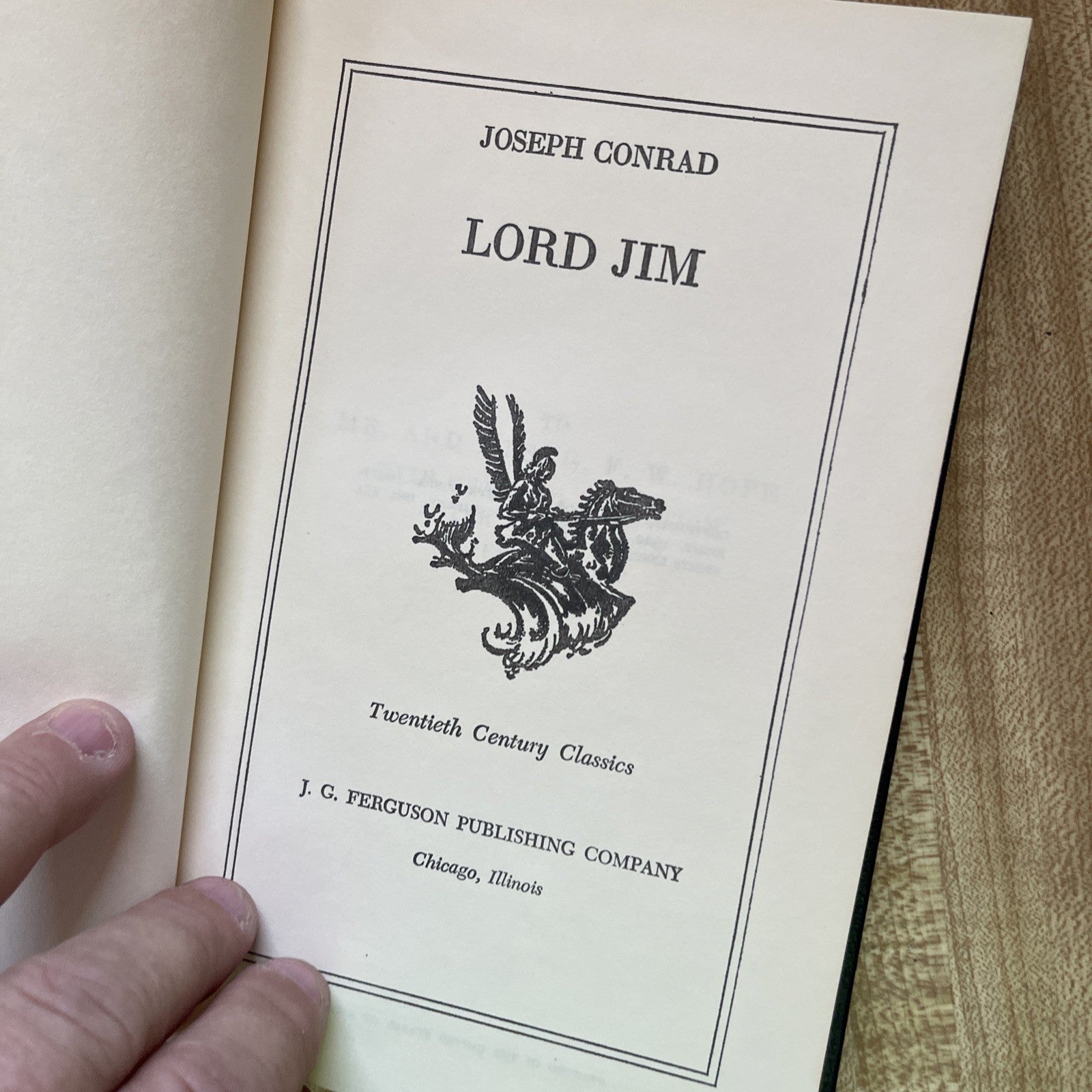 Lord Jim Hardcover 