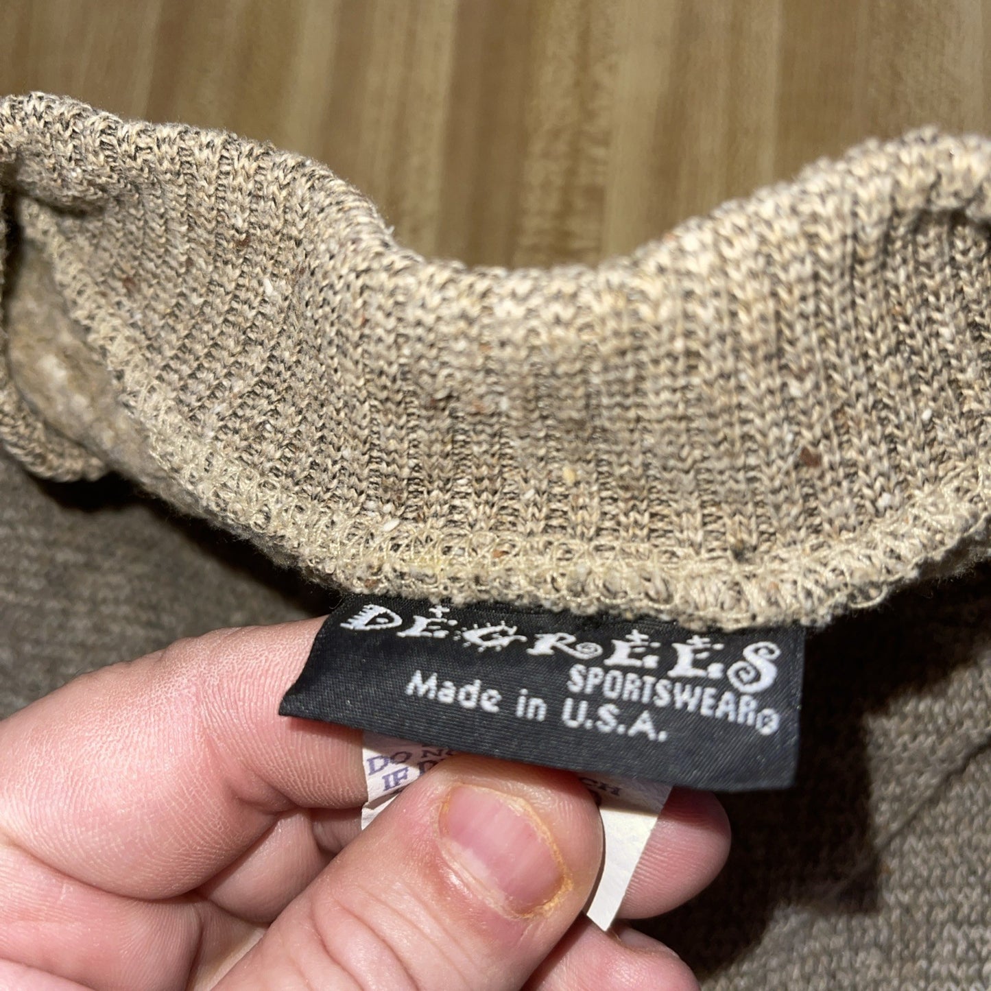 Vintage Degrees Sweater XL