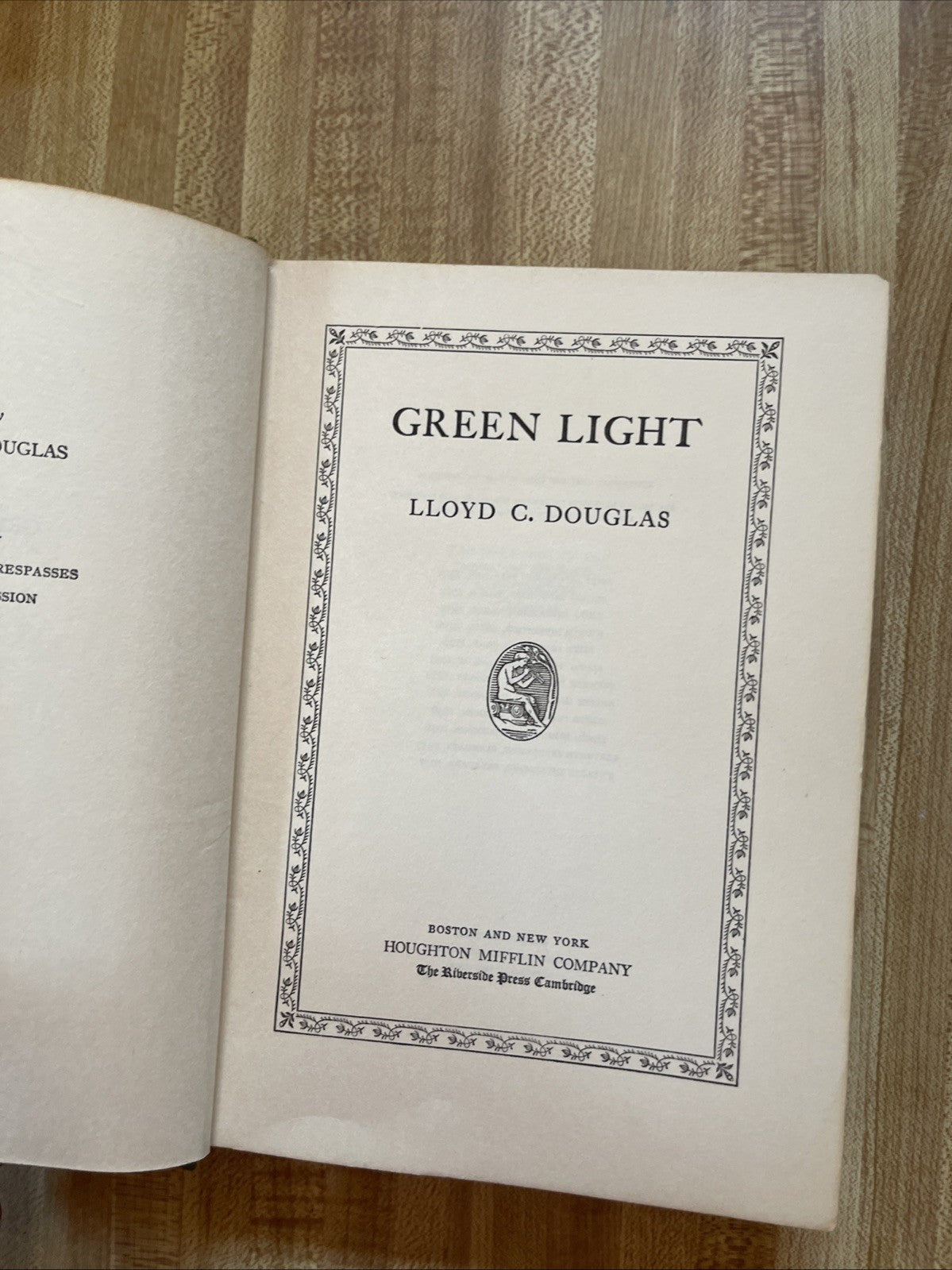 Green Light Hardcover 
