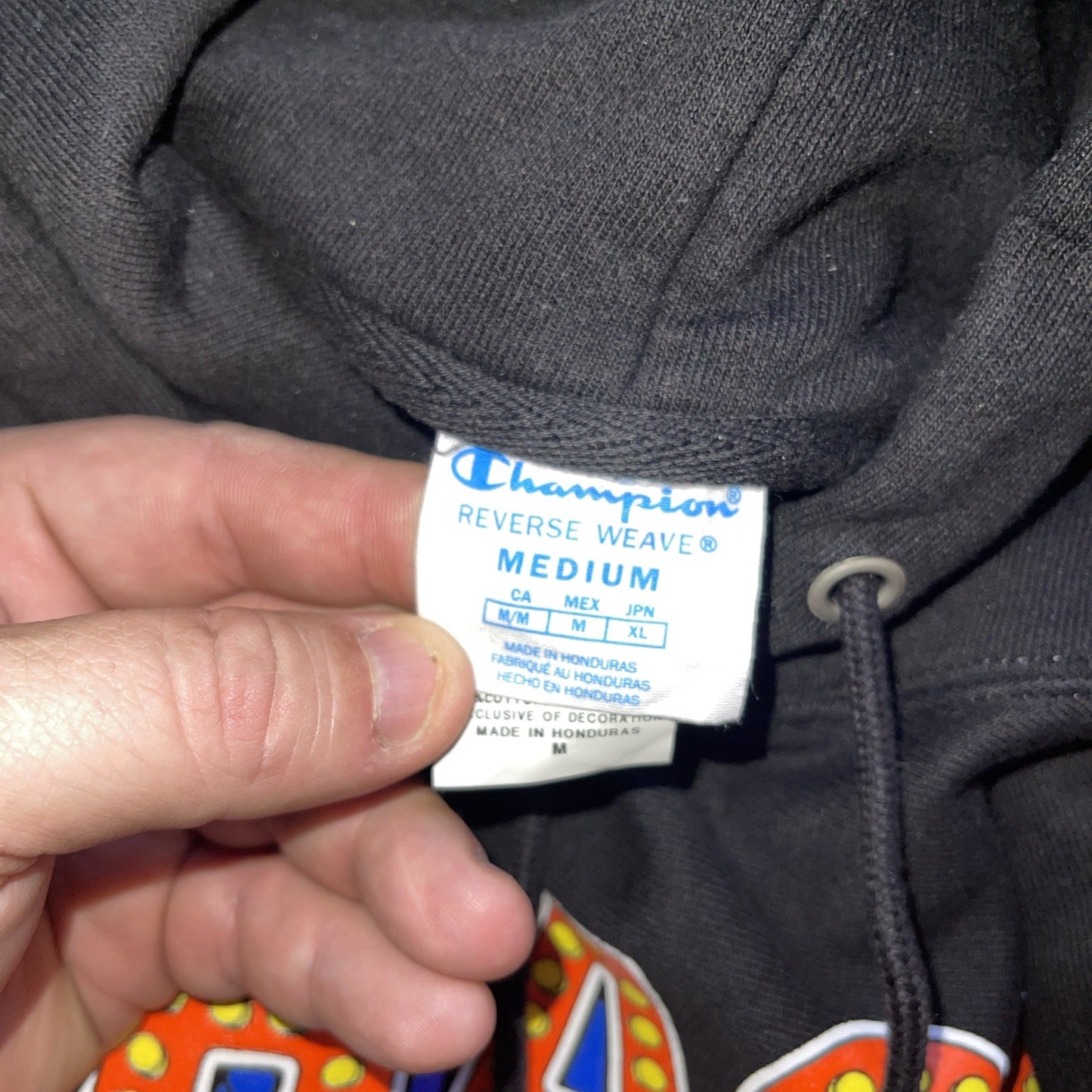 Champion Reverse Weave Hoodie Medium 