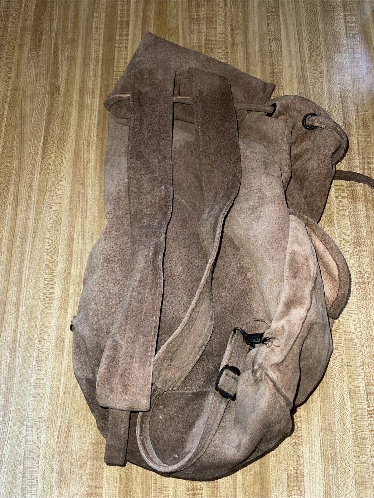 Vintage Leather Backpack 