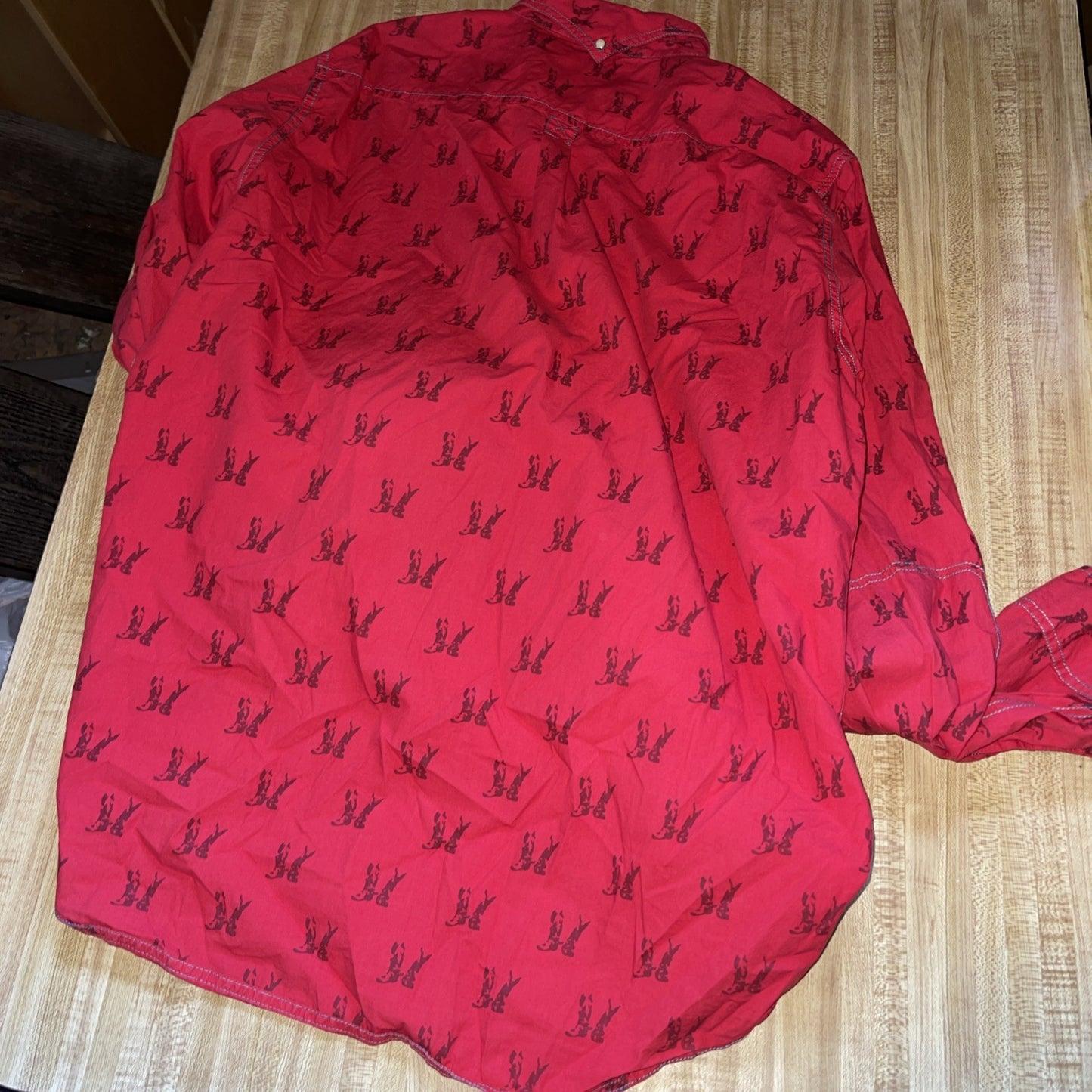 Barn Fly Trading Button Up XL