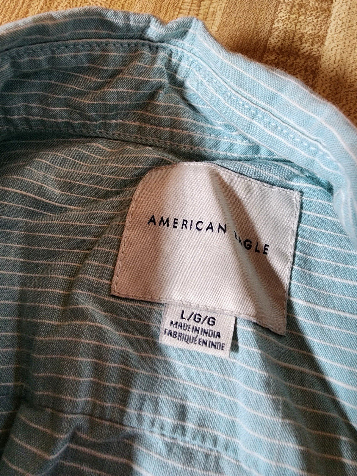 American Eagle Button Up Large