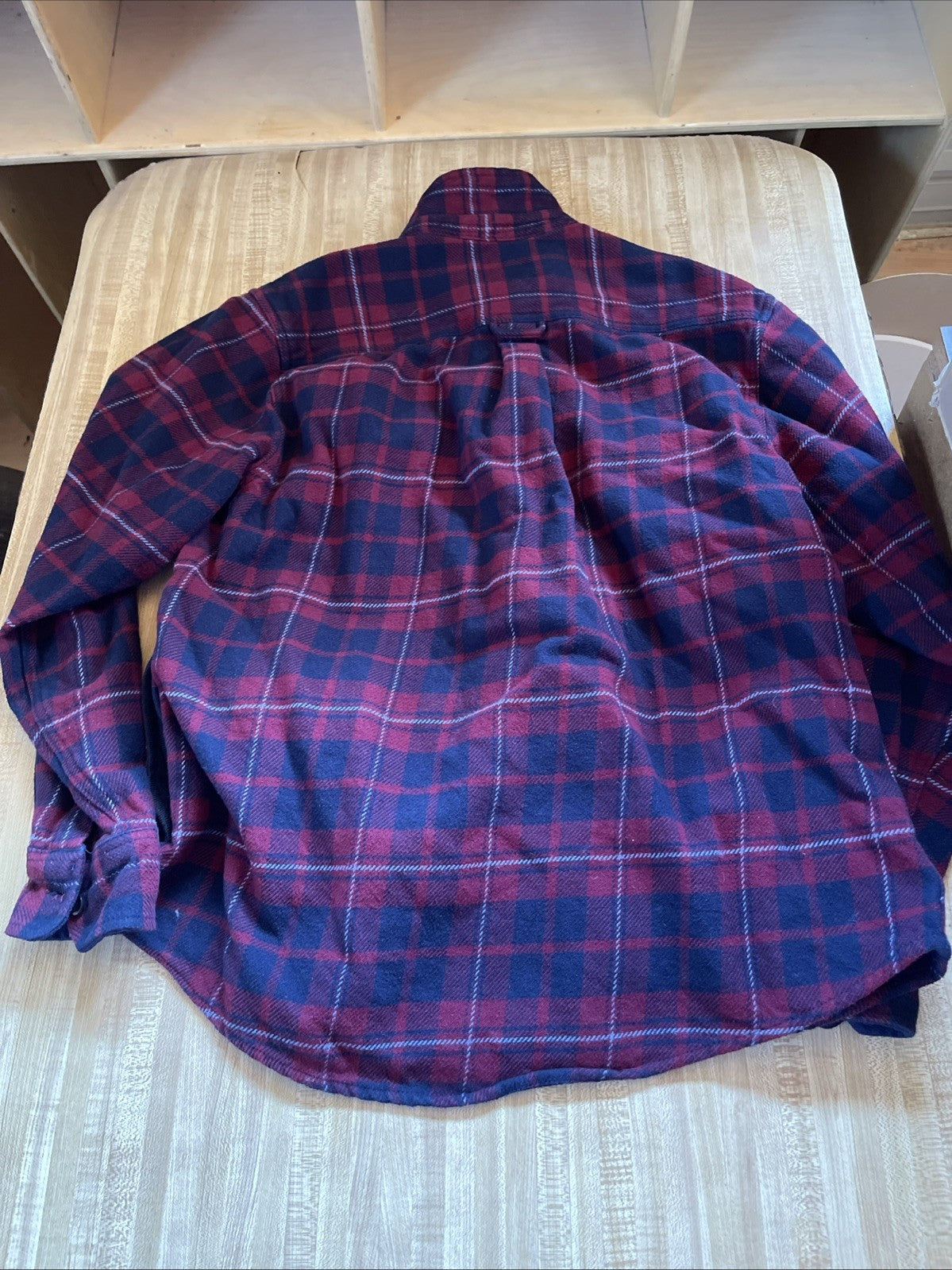 Orvis Heavy Flannel Shacket Large 