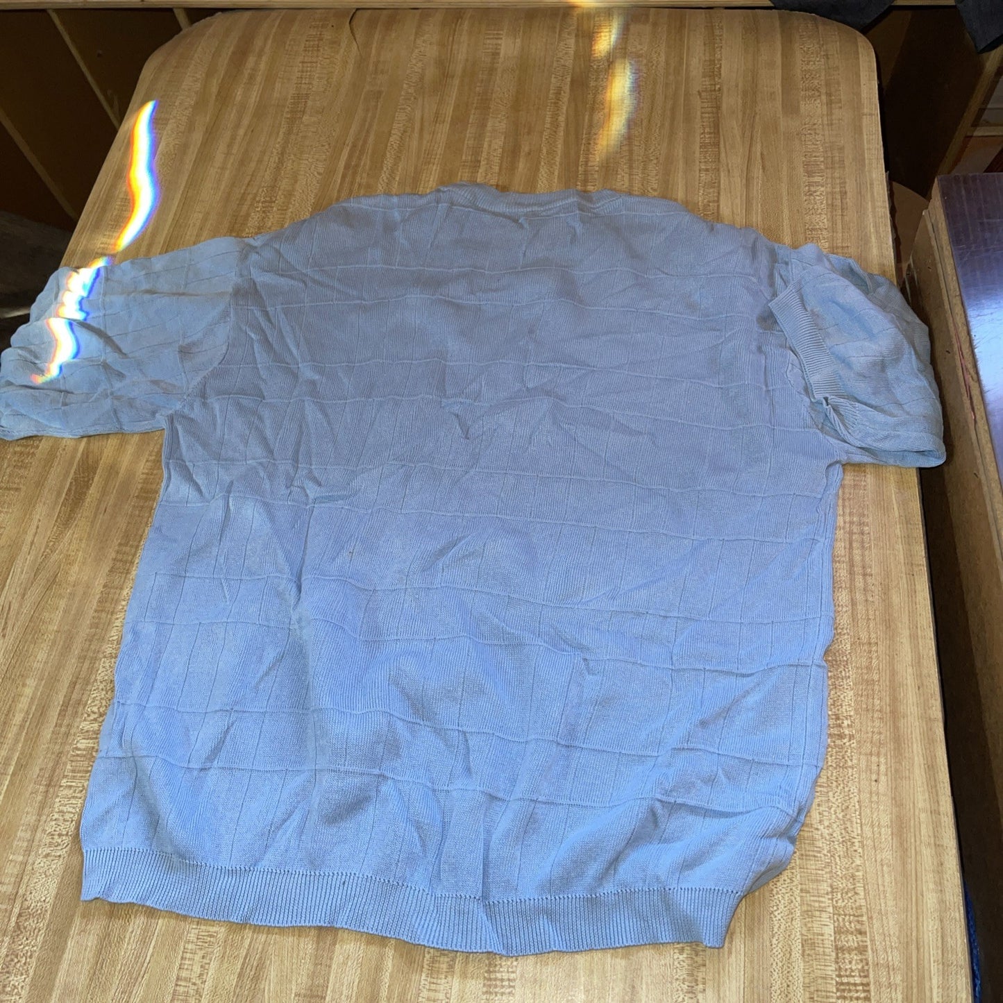 Anthology Silk Blend Short Sleeve Sweater XL