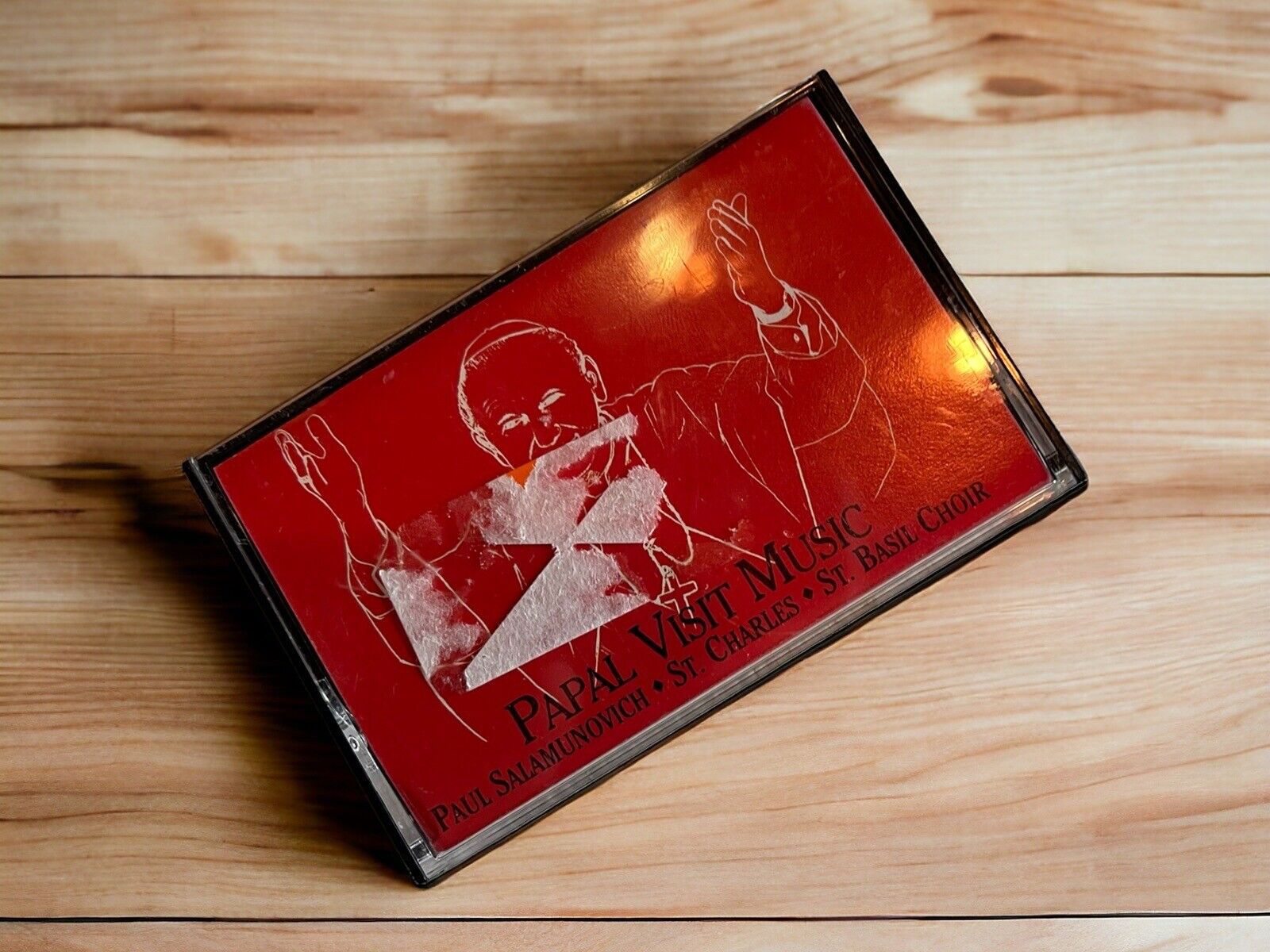 Saint Vibiana Cathedral Los Angeles Papal Visit Music Cassette