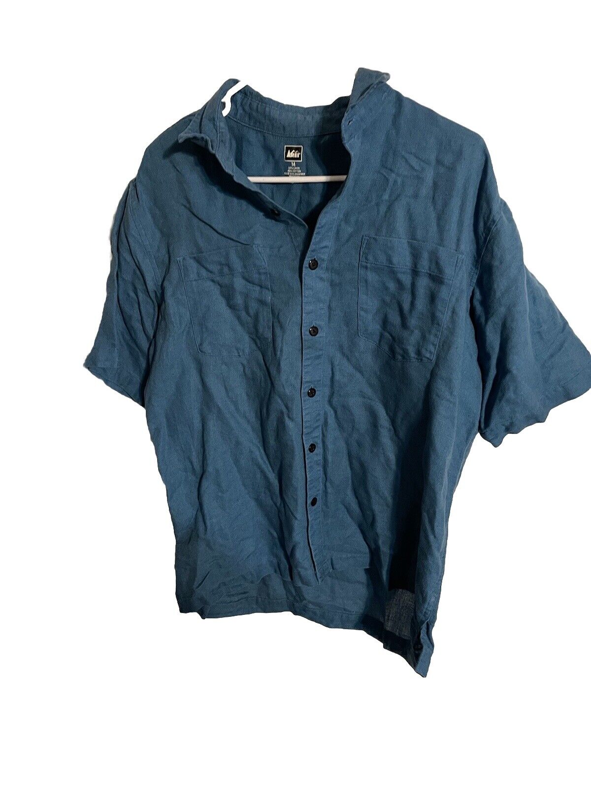 REI Linen Blend Shirt Medium 