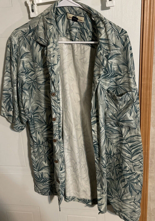 Tommy Bahama Silk Shirt Large