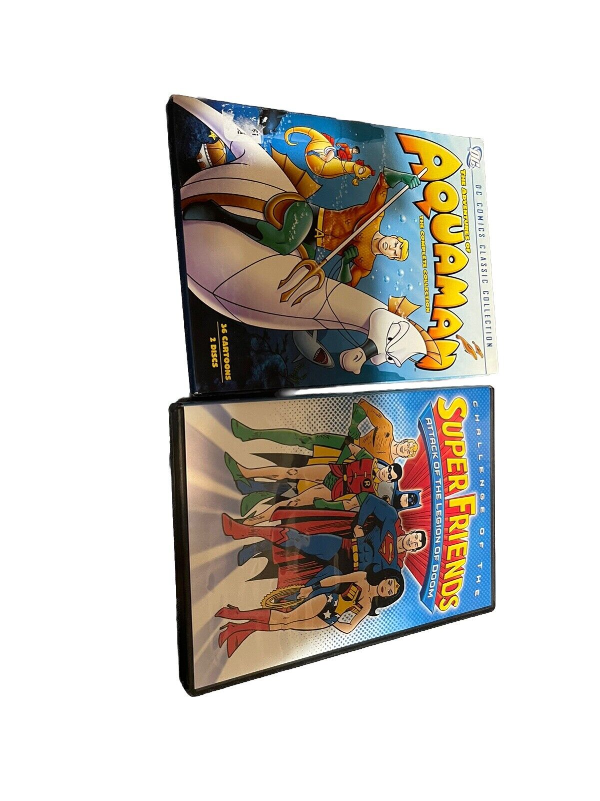 Super Hero Cartoon DVD Lot
