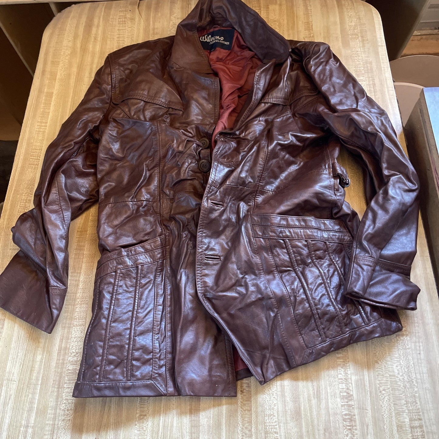 Vintage Wilson’s Leather Jacket 40