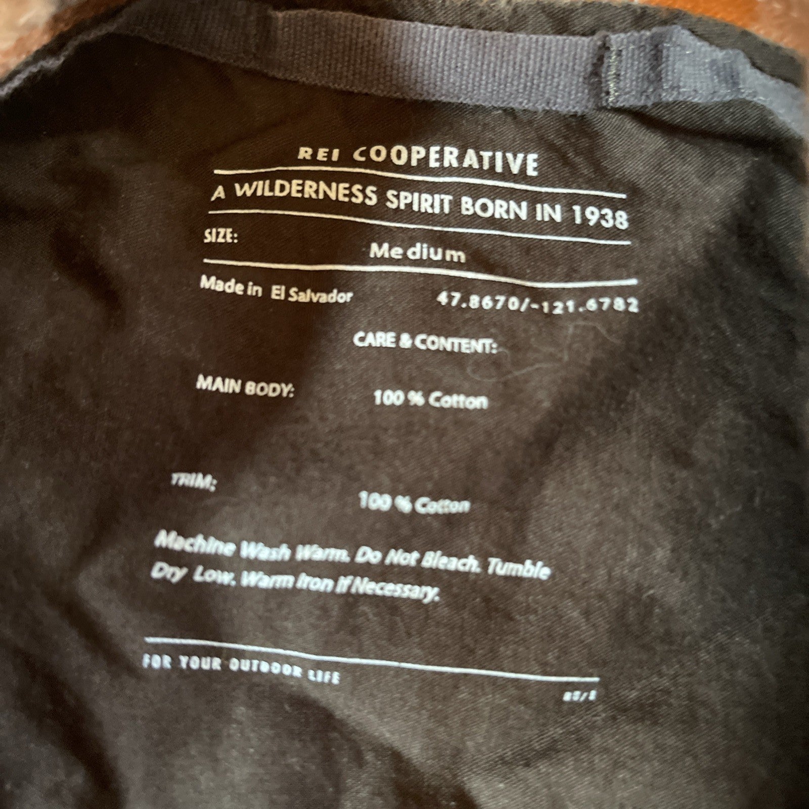 REI Cooperative Flannel Medium 