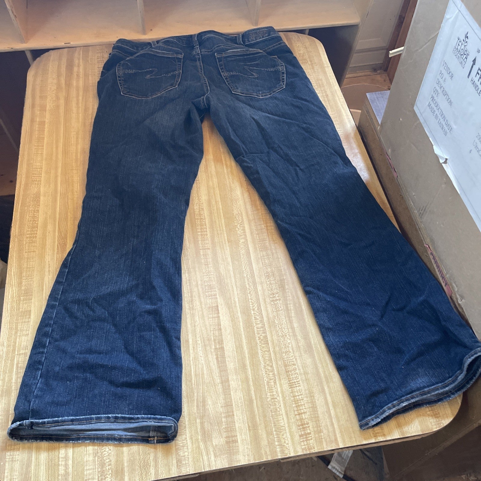 silver aiko bootcut jeans 34/31