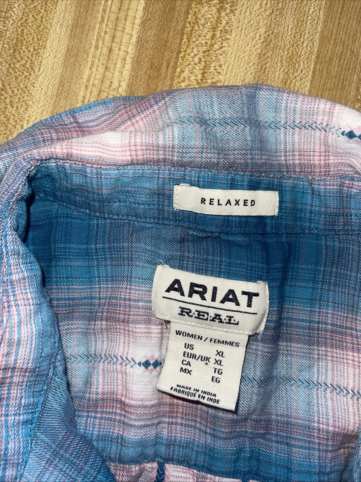 Ariat Real Button Up Women’s XL