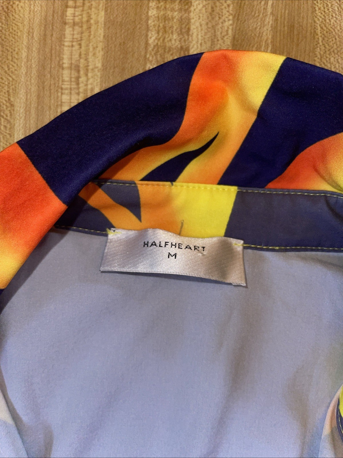 Halfheart Button Up Medium NWT