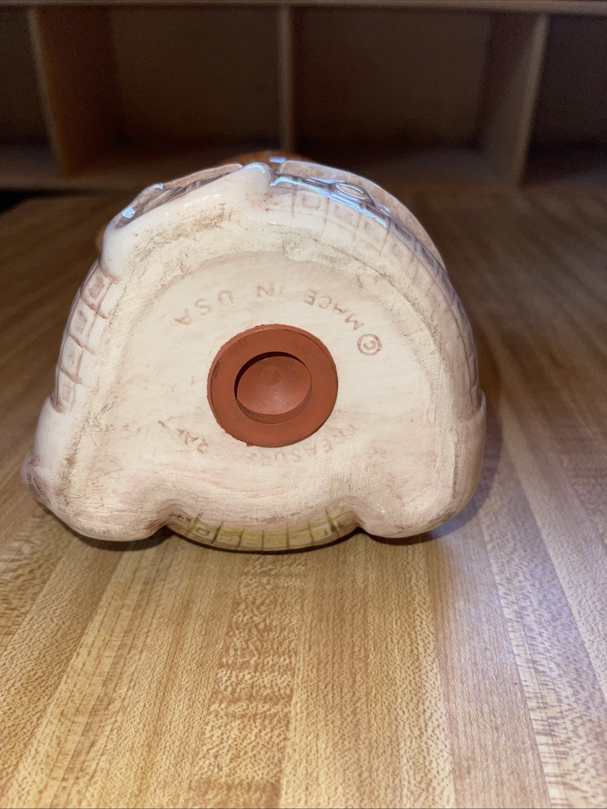 Vintage Treasure Craft Mouse Piggy Bank