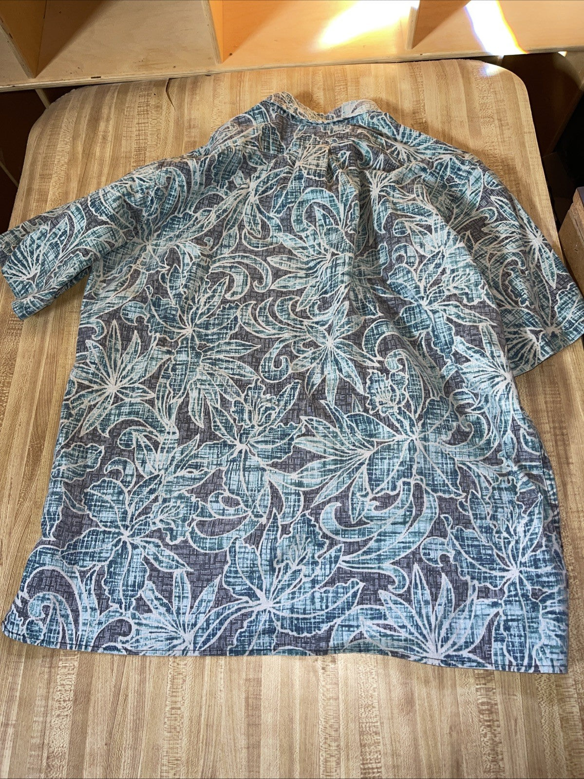 reyn spooner hawaiian shirt large