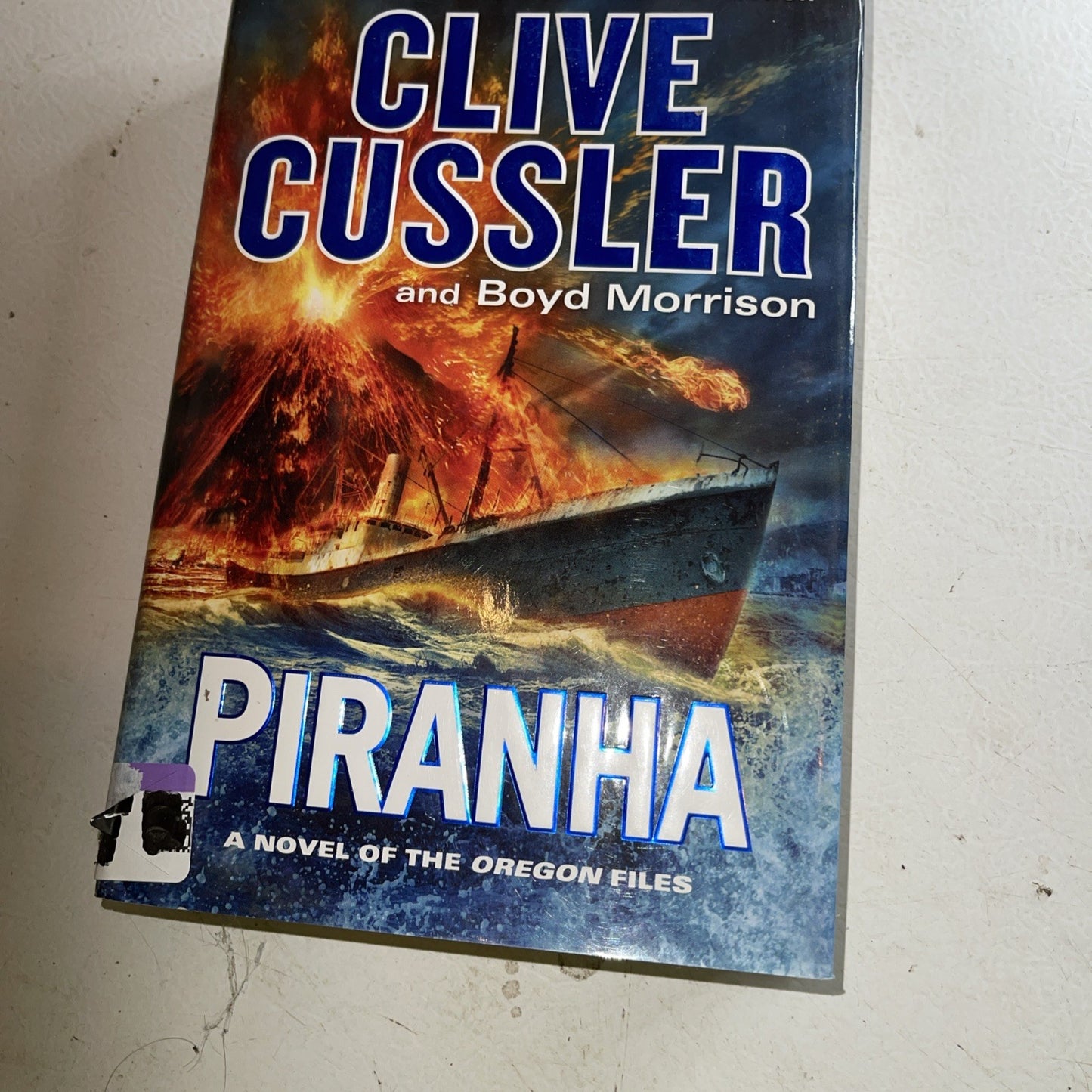 Piranha by Boyd Morrison and Clive Cussler (2015, Hardcover)