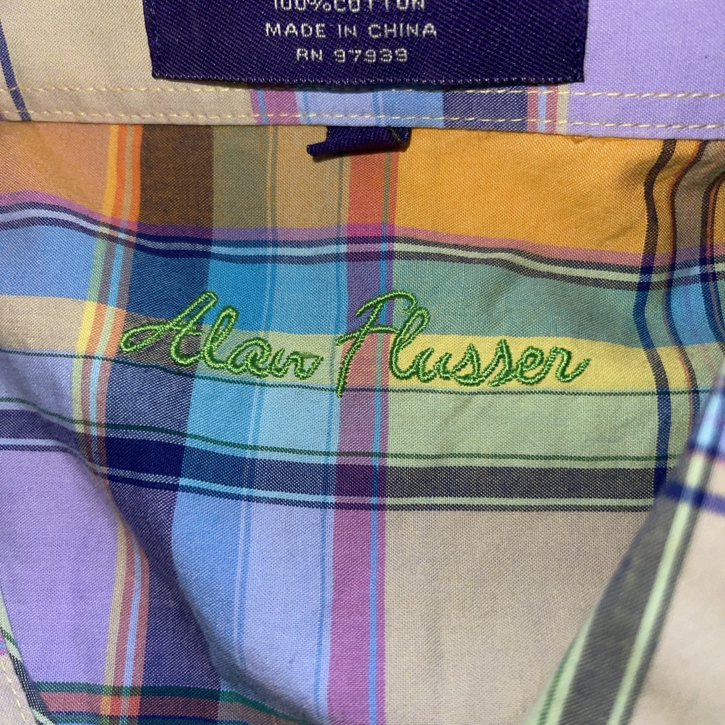 Alan Flusser Button Down XL